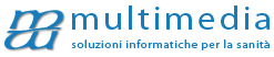 Logo Multimedia - soluzioni informatiche per la sanità, integrazione Virtual Reception